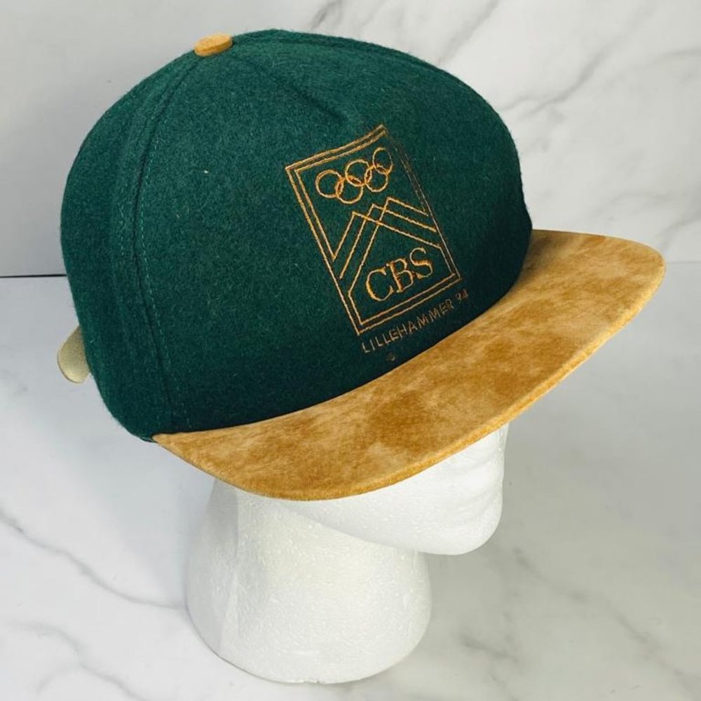 Vintage CBS 1994 Lille Hammer OlympicsHat / Cap Size 36 USC 38